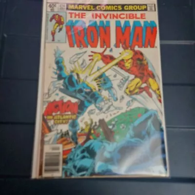 Buy Invincible Iron Man #124 Justin Hammer Blizzard Whiplash Melter Conclusion VF+ • 7.76£