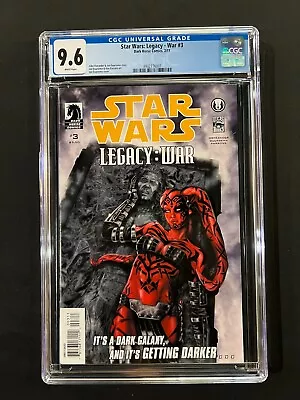 Buy Star Wars: Legacy - War #3 CGC 9.6 (2011) - Han Solo In Carbon Cover • 69.89£
