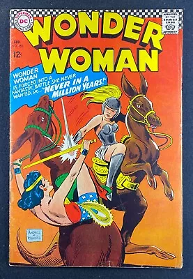 Buy Wonder Woman (1942) #168 VG/FN (5.0) Kangas Battle Cover Ross Andru • 31.06£