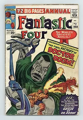 Buy Fantastic Four Annual #2 GD 2.0 1964 • 116.70£