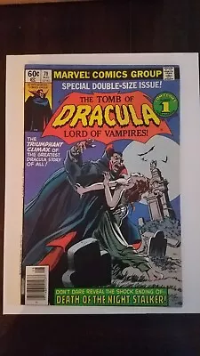 Buy Tomb Of Dracula #70, VF-VF+, Final Issue, Nice Shape! • 15.56£