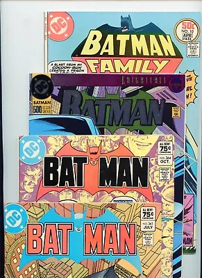 Buy Batman #361, #364, And #500 And Batman Family Giant #10 DC Comics 4 Book Lot /* • 28.73£