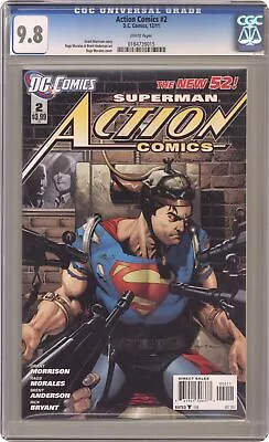 Buy Action Comics #2A Morales CGC 9.8 2011 0184739015 • 65.24£