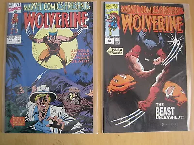 Buy WOLVERINE :SIGN Of The BEAST, Complete 2 Iss 1990 Story Marvel Comics Pres 62,63 • 5.99£