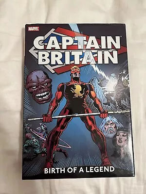 Buy Captain Britain Vol 1 Birth Of A Legend OHC Chris Claremont First Half Omnibus • 19.45£