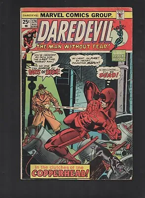 Buy Marvel Comics Daredevil August 1975 VOL#1 NO#124 Comic Book Comicbook • 6.99£