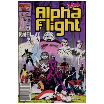 Buy Alpha Flight #33 Newsstand  - 1983 Series Marvel Comics NM Minus [g, • 26.38£