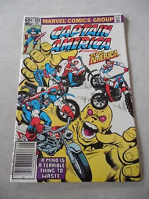 Buy Captain America #269, Marvel Comics, 1981, Currently Nm- Needs Press, Newsstand! • 11.64£