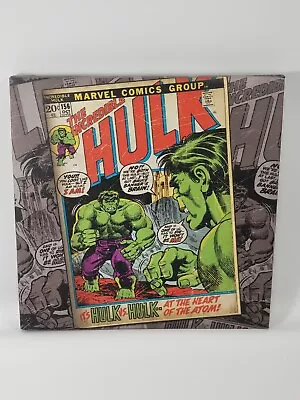 Buy ARTISSIMO MARVEL INCREDIBLE HULK Comic #156 CANVAS WALL ART 10  X10  • 9.64£