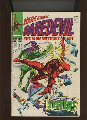 Buy (1968) Daredevil #42: SILVER AGE! KEY ISSUE! (1ST) JESTER! (3.0/3.5) • 4.50£