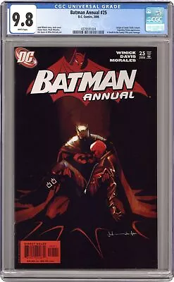 Buy Batman Annual #25A Jock 1st Printing CGC 9.8 2006 4378591004 • 93.19£