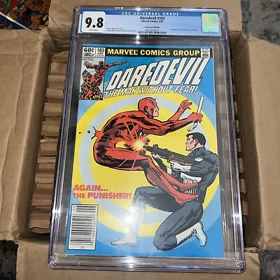 Buy Daredevil #183 CGC 9.8 Newsstand 1982 • 349.44£