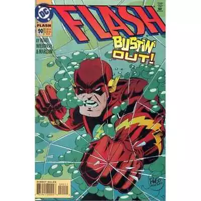 Buy Flash #90  - 1987 Series DC Comics NM Minus Full Description Below [n! • 3.93£