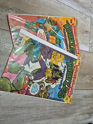 Buy Teenage Mutant Hero Turtles Adventures Comics Issue 30 And 33 • 6£