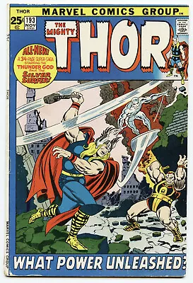 Buy The MIGHTY THOR #193 Vol.1 - 5.5 - SILVER SURFER!  FN- MARVEL 1971 • 32.62£