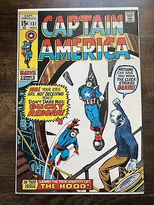 Buy Marvel Comics Captain America #131 1970 Stan Lee Gene Colan FN • 14.99£