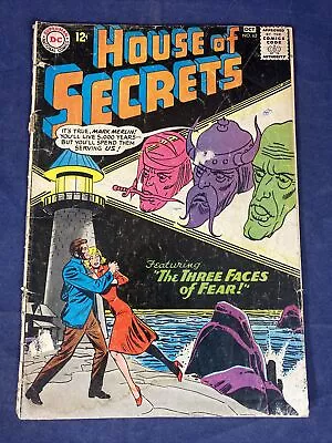 Buy House Of Secrets Comic Book #63 DC Comics 1963 • 12.43£