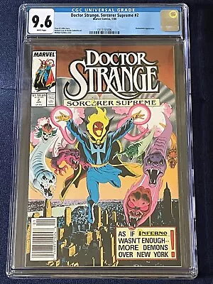 Buy Doctor Strange Sorcerer Supreme #2  (Marvel 1989)  CGC 9.6 • 100£