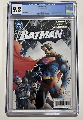 Buy DC Comics Batman #612 CGC 9.8 Jim Lee Superman Hush Key Issue Rare • 97.08£