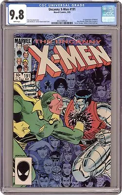 Buy Uncanny X-Men #191 CGC 9.8 1985 4423589024 • 151.44£
