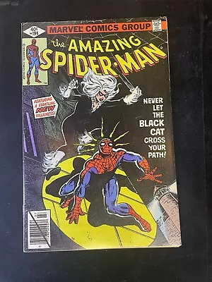 Buy 🔥Amazing Spider-Man #194🐈‍⬛1st Black Cat💥1979🔑Marvel Comics🎥VF+ 🔥Hot Book • 194.14£