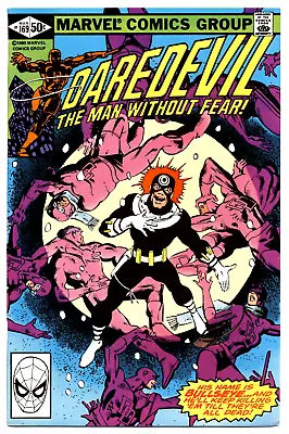 Buy DAREDEVIL #169 F, 2nd Elektra App. Frank Miller C/s/a, Direct Marvel Comics 1981 • 23.30£