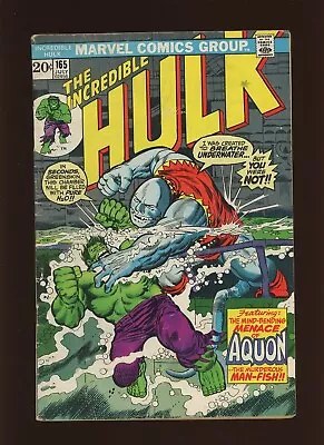 Buy Incredible Hulk 165 GD/VG 3.0 High Definition Scans** • 4.66£