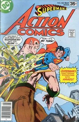 Buy Action Comics #483 FN- 5.5 1978 DC Stock Image Low Grade • 3.11£