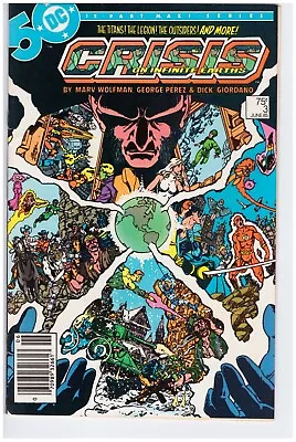 Buy Crisis On Infinite Earths #3 - Rare NEWSSTAND  Oblivion Upon Us   -1985 -VF/NM.  • 8.99£