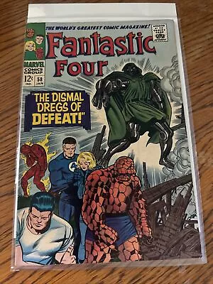 Buy Fantastic Four #58 FN 6.0 Doctor Doom! Jack Kirby Cover! Marvel 1967 Sb • 31.06£