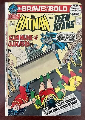 Buy 1971 Brave And The Bold #102 - Batman And Teen Titans • 8.53£