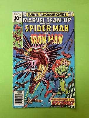 Buy Marvel Team-Up #48 | Aug 1976 | Spider-Man | Iron Man | 1st App. Wraith • 5£