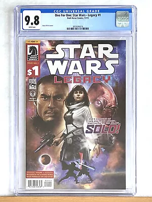 Buy STAR WARS LEGACY Vol.2 #1 : CGC 9.8 NM/MT : 2013 Dark Horse, 1 For 1, Ania Solo • 53.59£