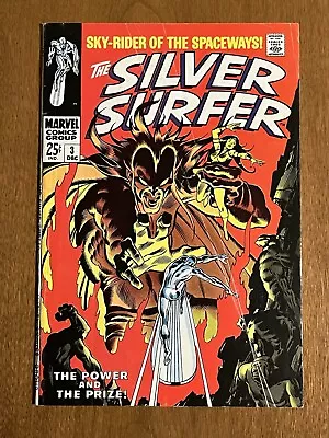 Buy Silver Surfer #3/Silver Age Marvel Comic Book/1st Mephisto/VG+ • 178.58£