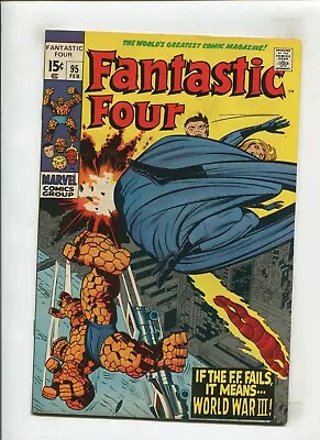 Buy Fantastic Four #95 (8.5/9.0) High Grade, Original Owner Collection!! 1969 • 62.12£