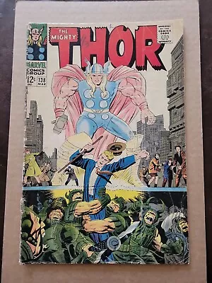 Buy Thor #138 VG/FN 1st Appearance Of Orikal Silver Age 🔑 🔥 Marvel Comics 1967  • 26.40£