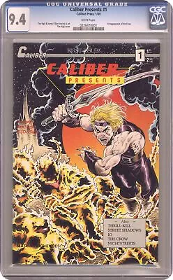 Buy Caliber Presents #1 CGC 9.4 1989 0226470001 1st App. The Crow • 504.80£