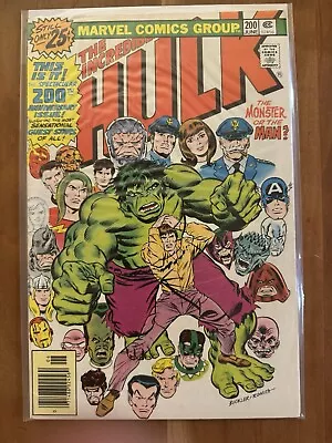 Buy The Incredible Hulk (1962) #200 Marvel Comics Value Stamp Intact Nice Copy! • 23.30£