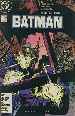 Buy Batman #406 (1987) Vfn+ 8.5   Black Dawn!   Year One Part 3 • 22£