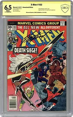 Buy Uncanny X-Men #103 CBCS 6.5 Newsstand SS Claremont 1977 22-1683AAD-038 • 89.31£