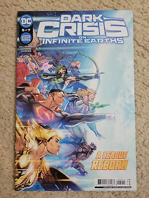 Buy Dark Crisis On Infinite Earths #5 Daniel Sampere Main Cover Dc Comics 2022 • 1.94£