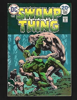 Buy Swamp Thing #10 FN- Last Wrightson Anton Arcane Black Jubal Supernatural Horror • 11.65£