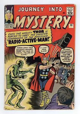 Buy Thor Journey Into Mystery #93UK GD/VG 3.0 1963 • 93.19£