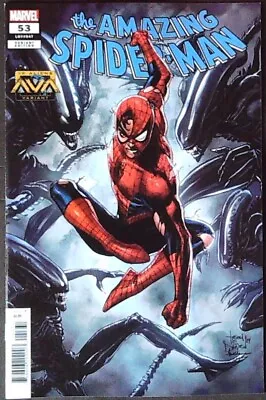 Buy AMAZING SPIDER-MAN (2022) #53 - DANIEL MARVEL VS ALIEN VARIANT - New Bagged • 6.50£