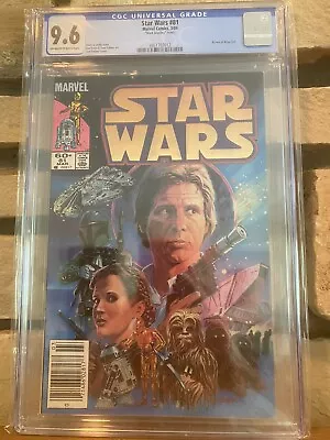 Buy STAR WARS 81 CGC 9.6 OW/W (3/84) Mark Jeweler, Boba Fett Escapes The Sarlaac! • 776.60£