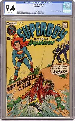 Buy Superboy #171 CGC 9.4 1971 2707466020 • 100.96£