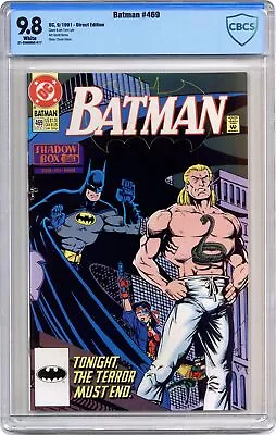 Buy Batman #469 CBCS 9.8 1991 21-2599D8C-017 • 55.24£