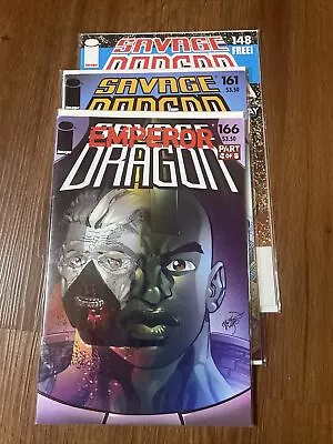Buy Savage Dragon 3 Issue Lot 148,161,166 Erik Larsen, Image NM • 15.53£