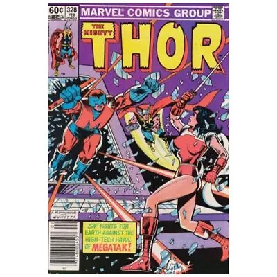 Buy Thor #328 Newsstand  - 1966 Series Marvel Comics VF Minus [f; • 3.42£