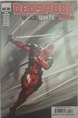 Buy Deadpool Black, White, & Blood #4 (Marvel 2022) NM/MT (9.8) 1st Sakura Spider • 10.86£